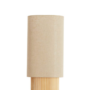 LAMPA STOŁOWA Z RYFLOWANĄ PODSTAWĄ (NISKA)