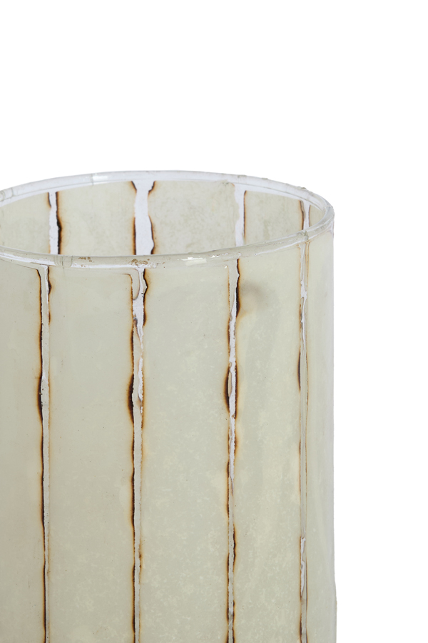 SZKLANY LAMPION W STYLU VINTAGE – NATURALNA ELEGANCJA SZKLANY LAMPION W STYLU VINTAGE – NATURALNA ELEGANCJA