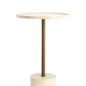 STOLIK  KAMIENNY TRAWERTYN– LUKSUSOWY MINIMALIZM M