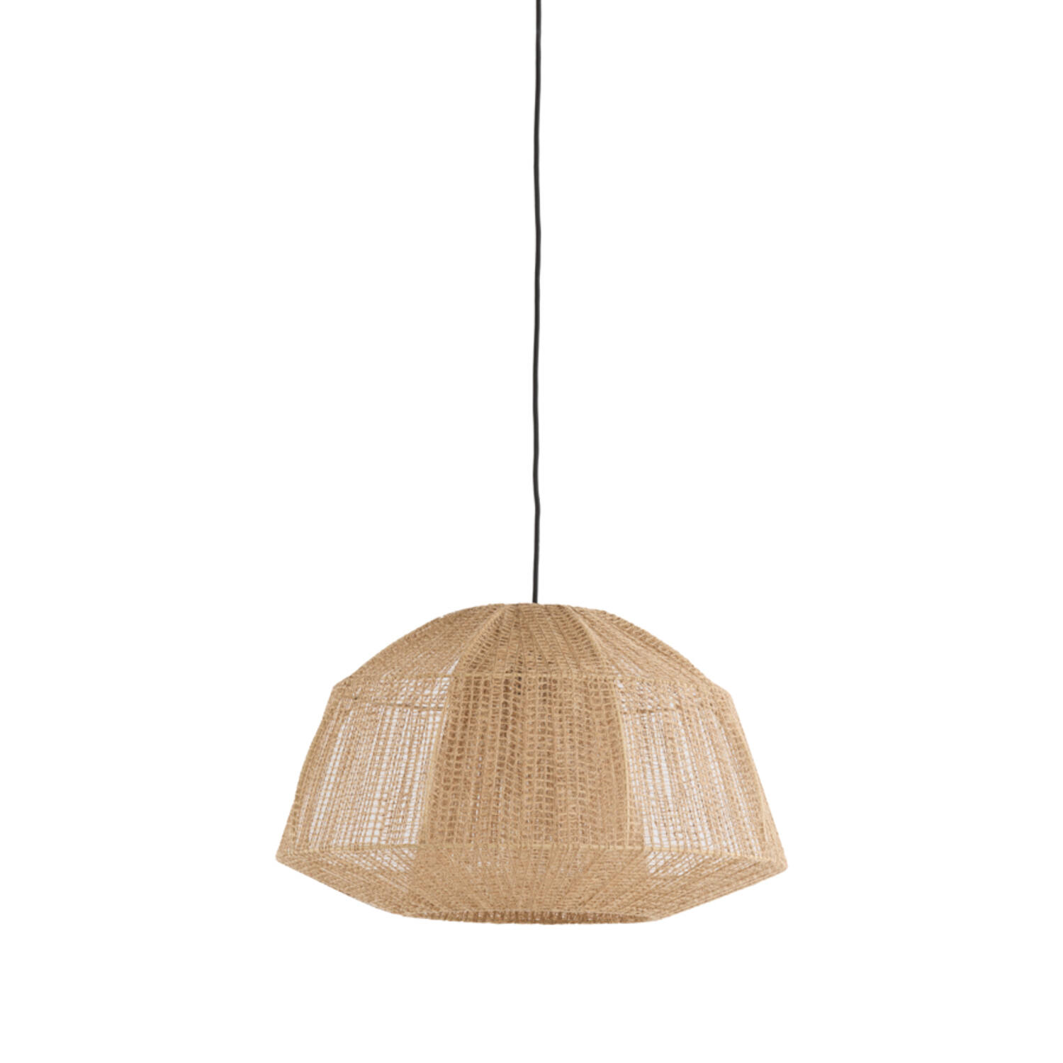 LAMPA WISZĄCA Z NATURALNEGO MATERIAŁU 50 CM LAMPA WISZĄCA Z NATURALNEGO MATERIAŁU 50 CM